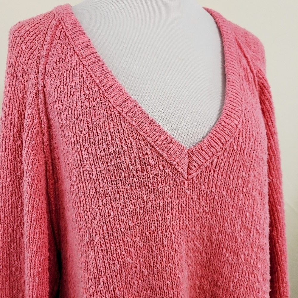 Free People West Coast oversized sweater rose pink - Picture 4 of 8